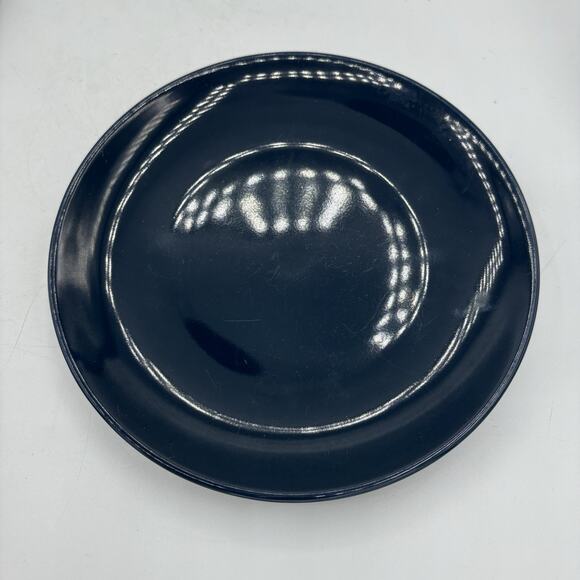 Ikea Salad Plates 8.25" 15199 Fargrik Royal Blue Luncheon Lot Set of 4 - Picture 9 of 13